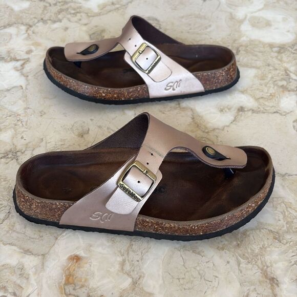 Softmoc Gizeh Soft Footbed Vegan Sandals - Picture 4 of 11